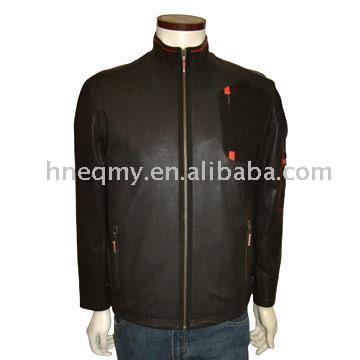  Men`s Leather Jacket (Мужская куртка кожа)