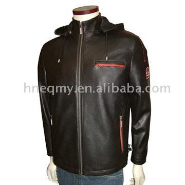  Men`s Leather Jacket (Мужская куртка кожа)