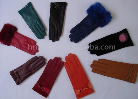  Ladies` Leather Gloves ( Ladies` Leather Gloves)