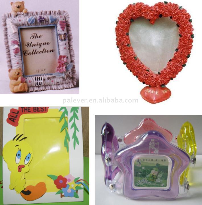 Polyresin Photo Frame, EVA / Acryl / PVC / Leder Photo Frame (Polyresin Photo Frame, EVA / Acryl / PVC / Leder Photo Frame)