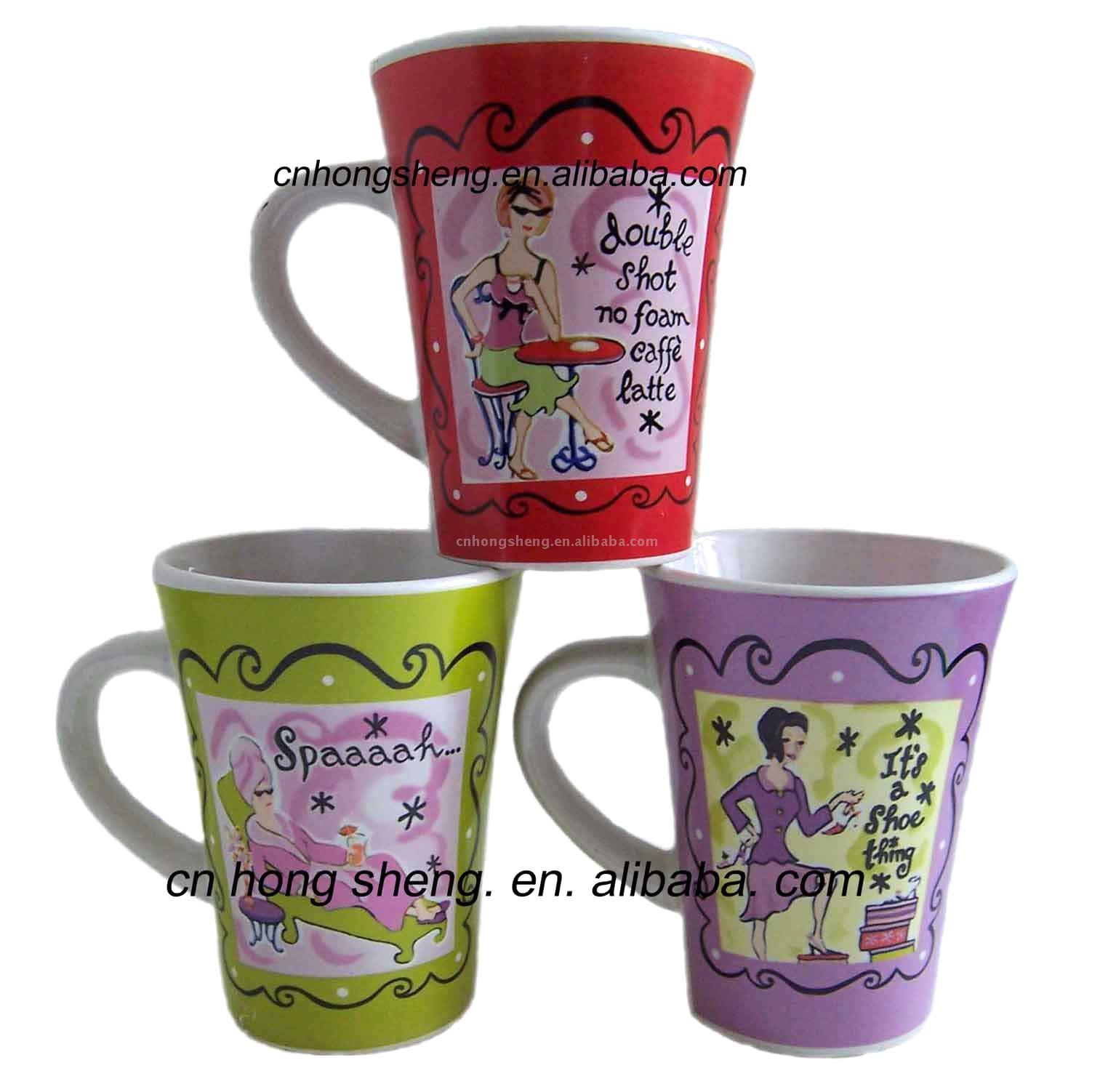  Porcelain Party Mug (Porzellan-Becher Party)