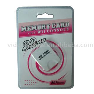  Wii 8MB/16MB/32MB/64MB/128MB Memory Card (Wii 8MB/16MB/32MB/64MB/128MB Memory Card)