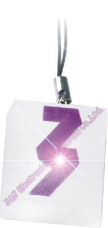  2D Soft PVC Mobile Phone Flasher (2D PVC souple Mobile Phone Flasher)