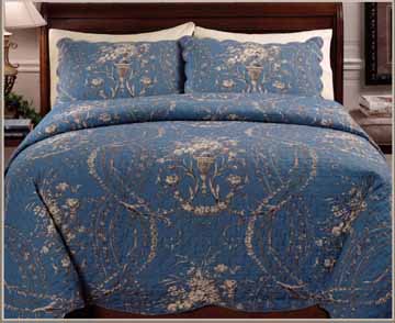  Sateen Embossed Bedding Set (Sateen Embossed Taies)