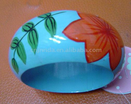  Painting Wooden Bracelet (Peinture bois Bracelet)