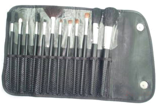  12-Piece Comestic Brush Set