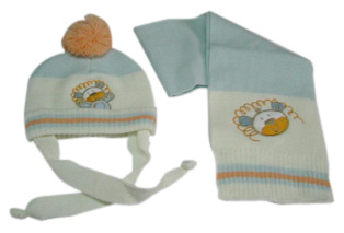  Kids` Hat and Scarf Set (Hat Детские и шарф Установить)