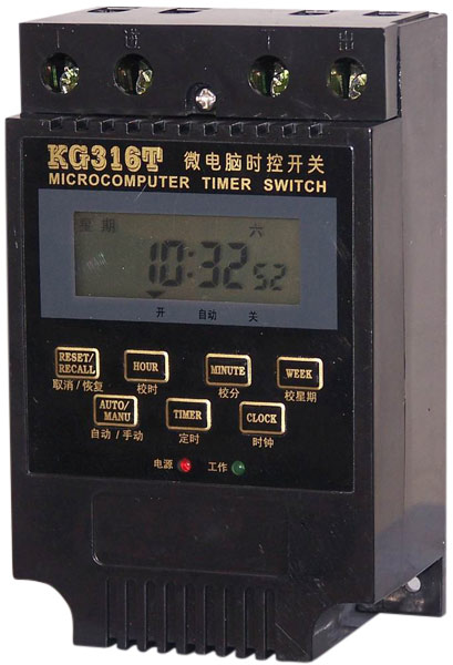  Microcomputer Time Switch (Microcomputer temporisé)