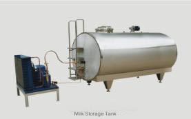  Straight Milk Cooling and Storage Tank (Straight Refroidissement du lait et cuve de stockage)