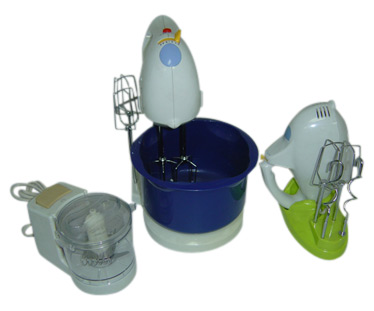  Various Electric Mixers and Choppers