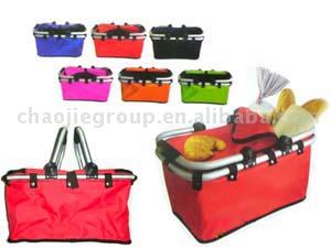  Foldable Shopping Basket, Folding Basket (Panier pliable, Folding Basket)