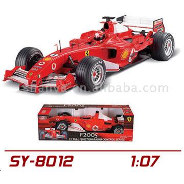  1:07 Full Ferrari R/C F1 (Полное Ferrari 1:07 R / C F1)