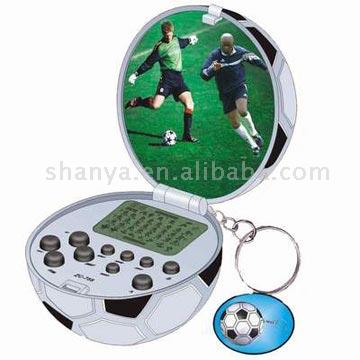  Soccer Game Key Chain