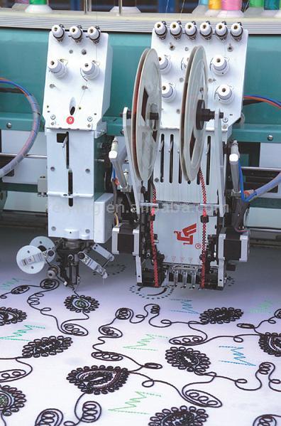  Coiling Mixed Embroidery Machine (Enroulement mixte de broderies)