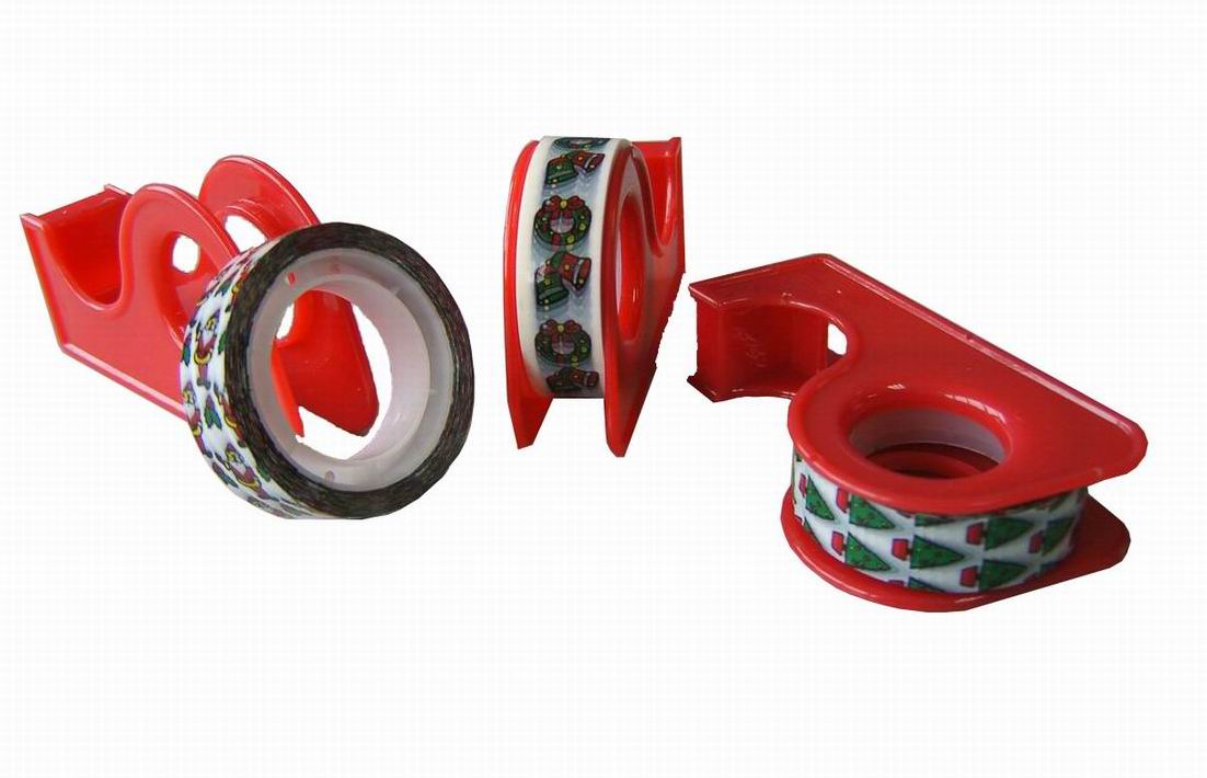  Printed Adhesive Tape with Cutter (Gedruckte Klebestreifen mit Cutter)