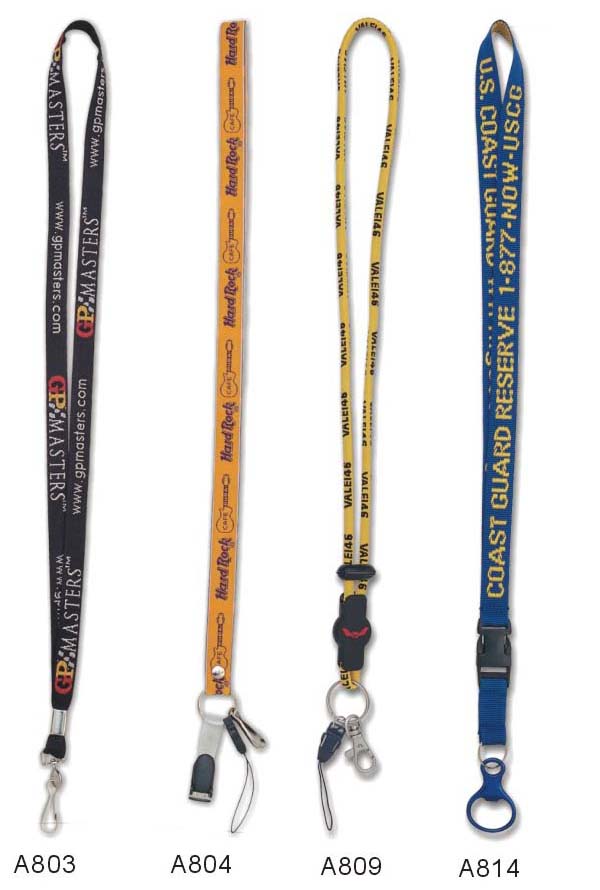  Woven-Logo Lanyards (Woven-Logo Longes)