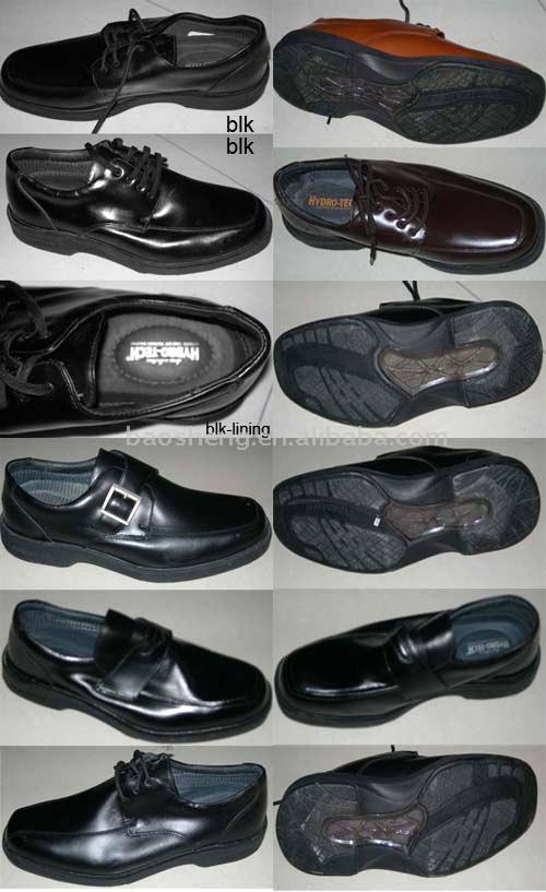  Men`s Leather Shoes Stock (Мужская обувь кожа фонда)