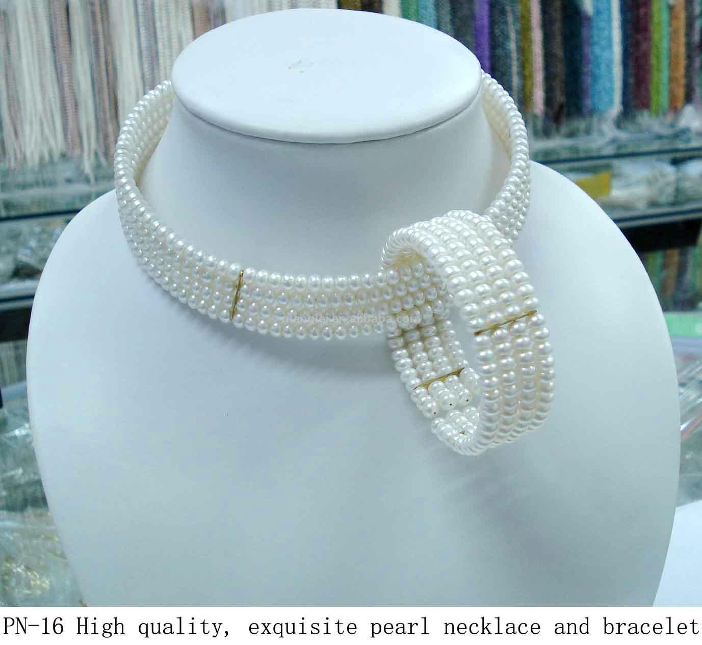  Pearl Jewelry Set (Perlenschmuck Set)