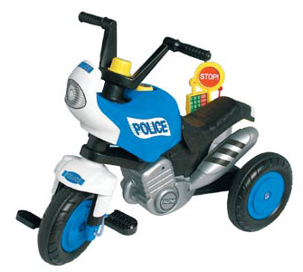  Children`s Police Tricycle Toy (Children`s Police Tricycle Toy)