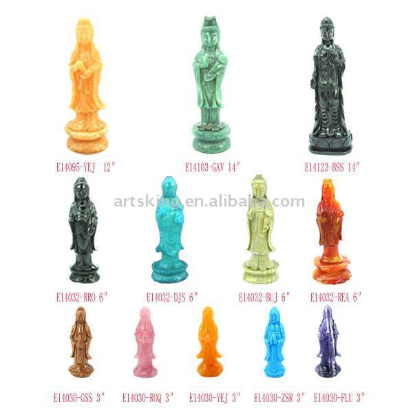  Semi-Precious Stone Figure Carving (Kuan Yan) ( Semi-Precious Stone Figure Carving (Kuan Yan))