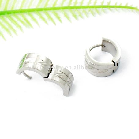  Stainless Steel Earrings (Boucles d`oreilles en acier inoxydable)