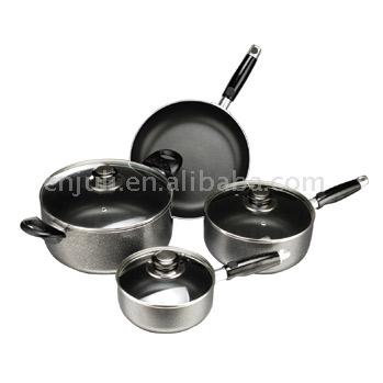  7pcs Cookware Set (7pcs Batterie de cuisine)