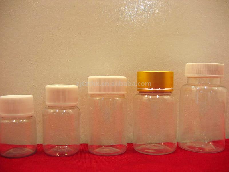  Plastic Medicine Bottles (Bouteilles en plastique Médecine)