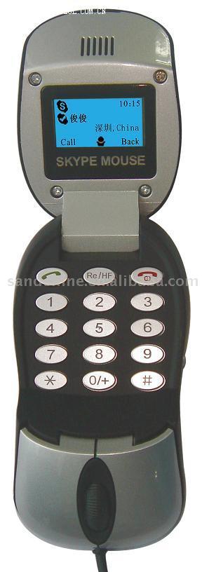  Skype Phone Mouse with Perfect Design (Téléphone Skype de souris avec Perfect Design)