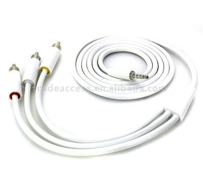  Audio Video (AV) Cable for iPod (Аудио Видео (AV) кабель для IPod)