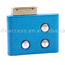  Wireless Bubble - Gum FM Transmitter for iPod (Blue) (Беспроводные Bubble - Gum FM-передатчик для Ipod (синий))