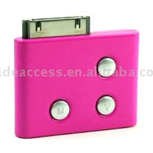  Wireless Bubble - Gum FM Transmitter for iPod (Pink) (Беспроводные Bubble - Gum FM-передатчик для Ipod (розовый))