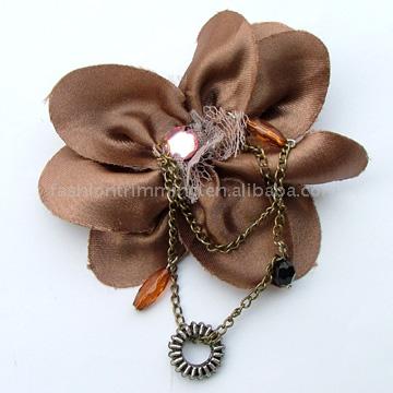  Flower Shaped Costume Brooch ( Flower Shaped Costume Brooch)