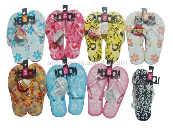  Stock Ladies` Slippers (Фондовый Женские тапочки)