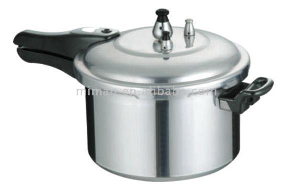  Polished Aluminium Pressure Cooker (Aluminium poli Autocuiseur)