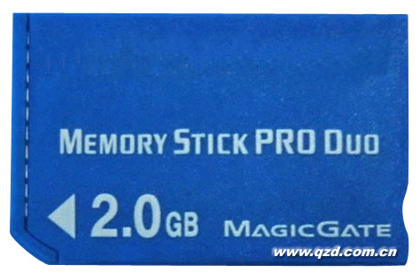 Blue Memory Stick Pro Duo (Blue Memory Stick Pro Duo)