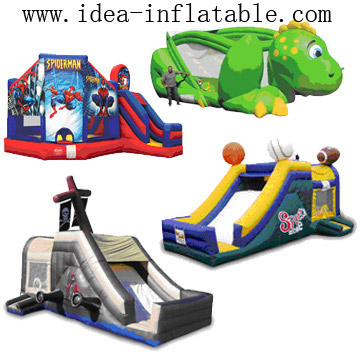  Inflatable Slide & Castles (Надувная Авто & замки)