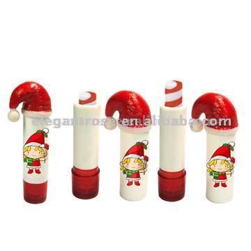 Hat Weihnachten Lip Balm mit Duo Tone - LP8729 (Hat Weihnachten Lip Balm mit Duo Tone - LP8729)