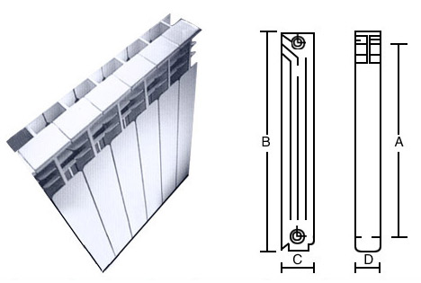  Aluminum Alloy Radiator ( Aluminum Alloy Radiator)