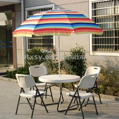  Poly-Cotton Beach Umbrella