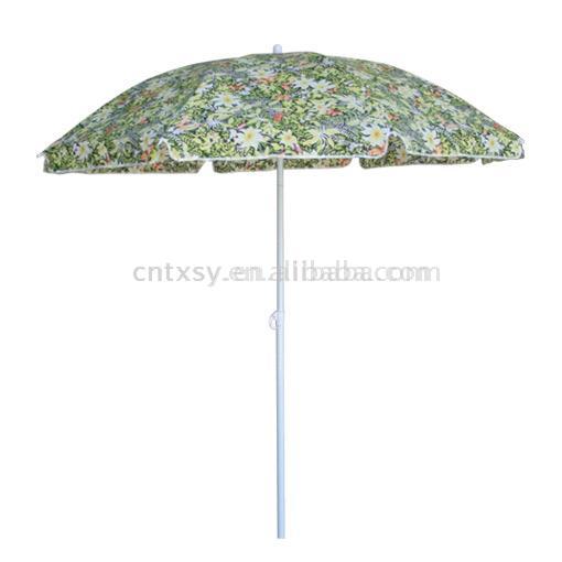  Poly-Cotton Beach Umbrella