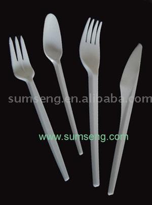  Plastic Cutlery (Пластиковые столовые приборы)