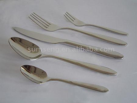  Stainless Steel Flatware (Couverts de table en acier inoxydable)