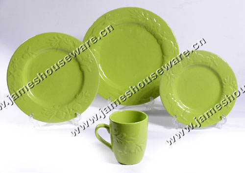  Color Glazed Dinner Set (Цвет глазированное Dinner Set)