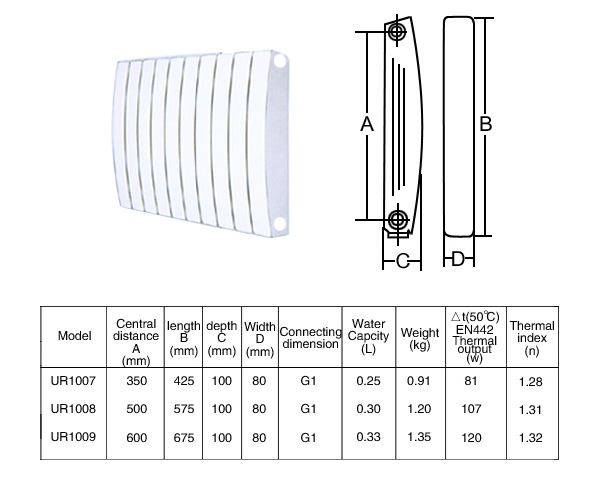  Aluminum Alloy Radiator ( Aluminum Alloy Radiator)