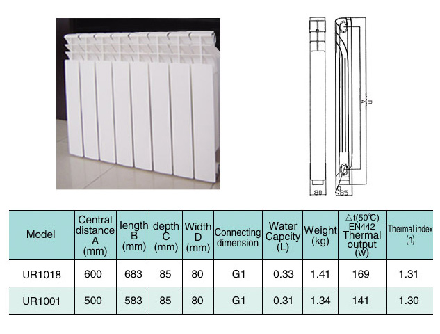  Aluminum Alloy Radiator ( Aluminum Alloy Radiator)