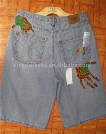  Red Monkey Short Pants, Ed Hardy, And Coogi Shorts