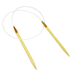  Bamboo Circular Knitting Needles with Aluminum Joint