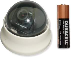 Mini Color Dome Camera with Minimum S/N Ratio of 48dB (Mini caméra dôme couleur avec minimum / S N Ratio 48dB)