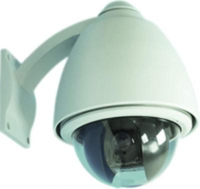 1/4-inch Sony Exview HAD CCD High-speed Dome Camera with 10x Digital Zoom