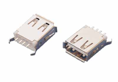 USB A/F Straight Dip Type (USB A / F Straight Dip типа)